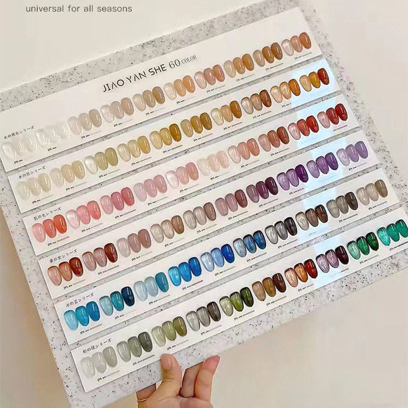 Jiao Yan She 60 Colours Set (Jelly)