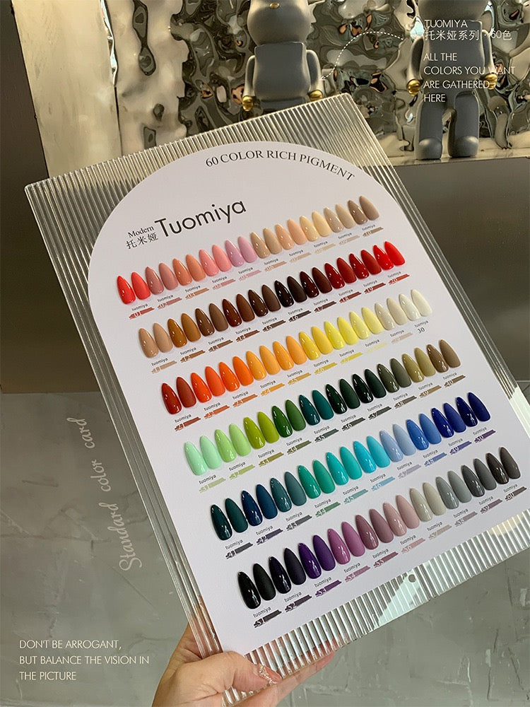 Tuomiya 60 Colours Gel Set