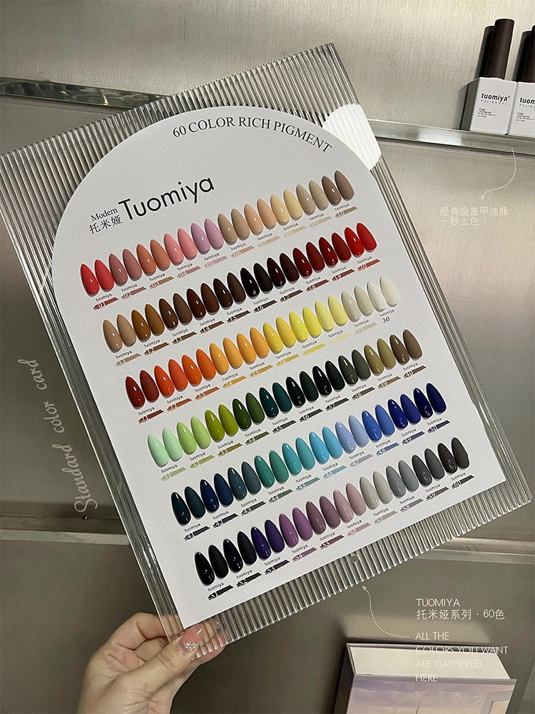 Tuomiya 60 Colours Gel Set