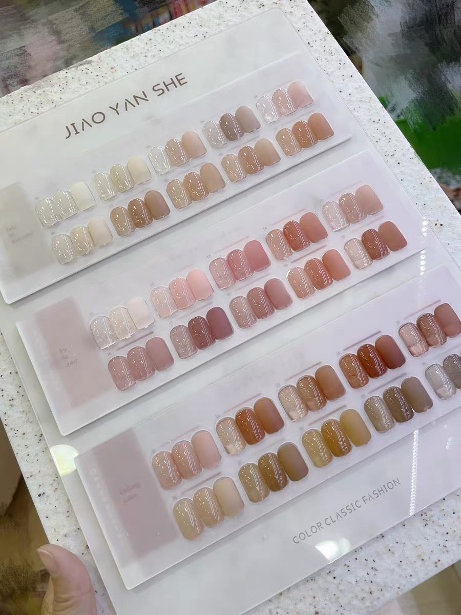 Jiao Yan She 30 Colours Gel Set