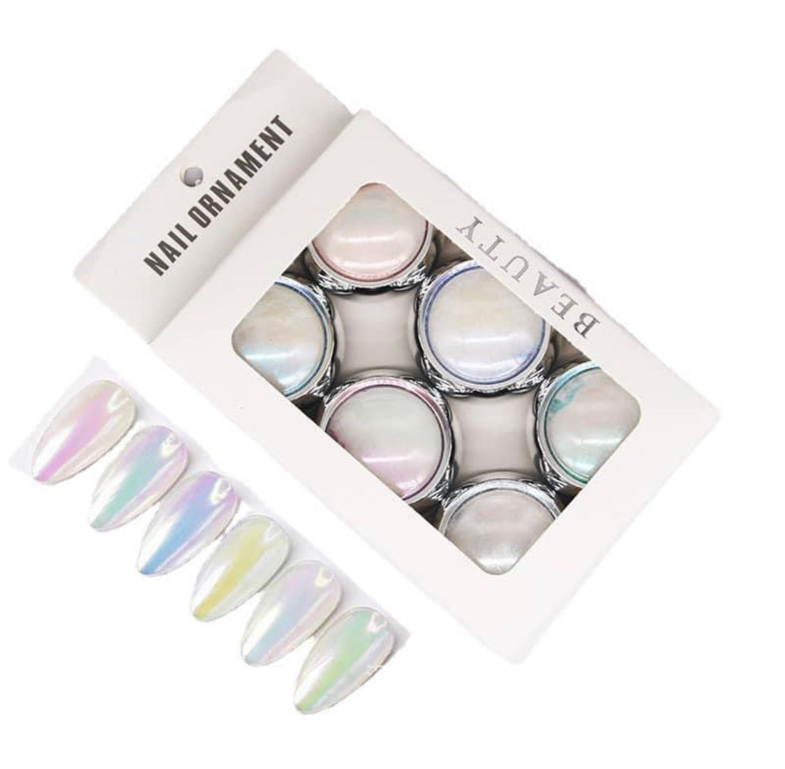 Chrome Powder 6 Colours Set