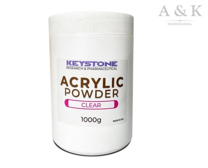 KEYSTONE Acrylic Powder (Clear) 1000g