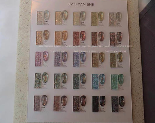 Jiao Yan She Glitters 25 Colours Set