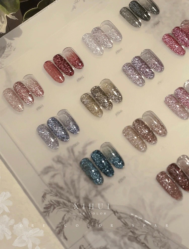 XiHui Glitters 18 Colors Set