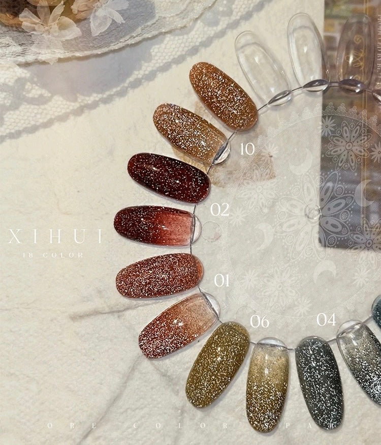 XiHui Glitters 18 Colors Set