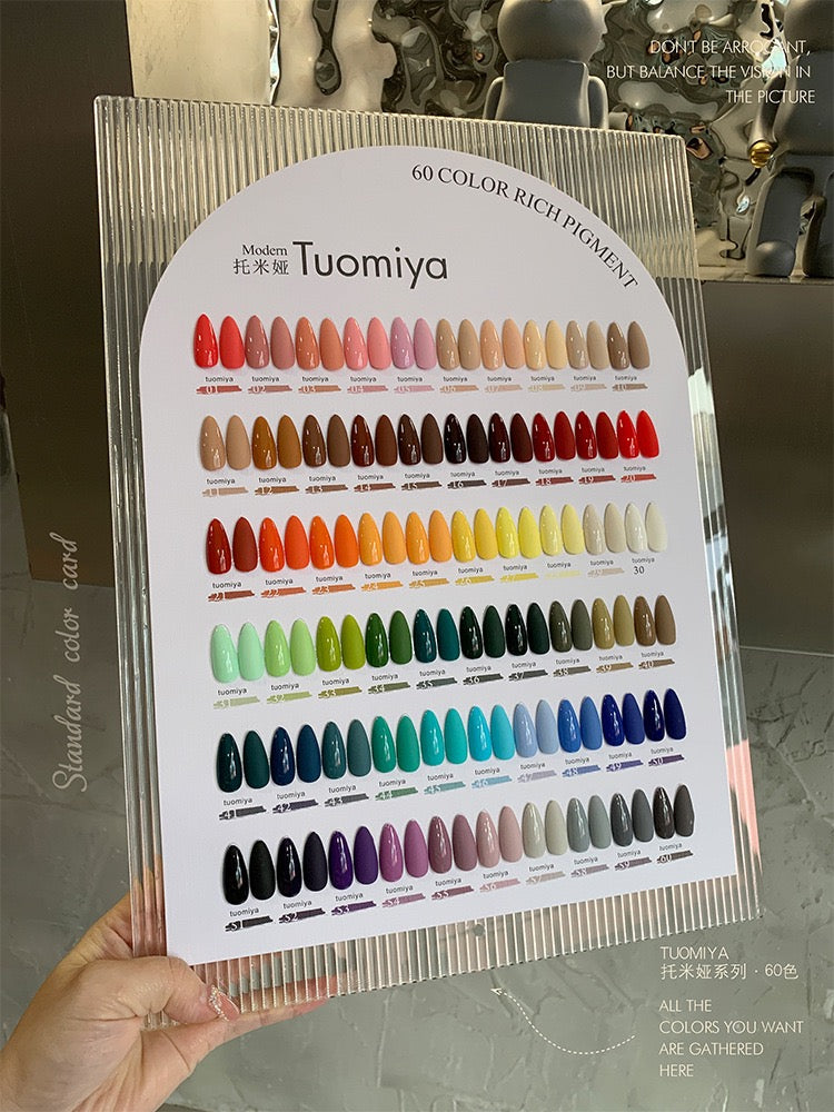 Tuomiya 60 Colours Gel Set