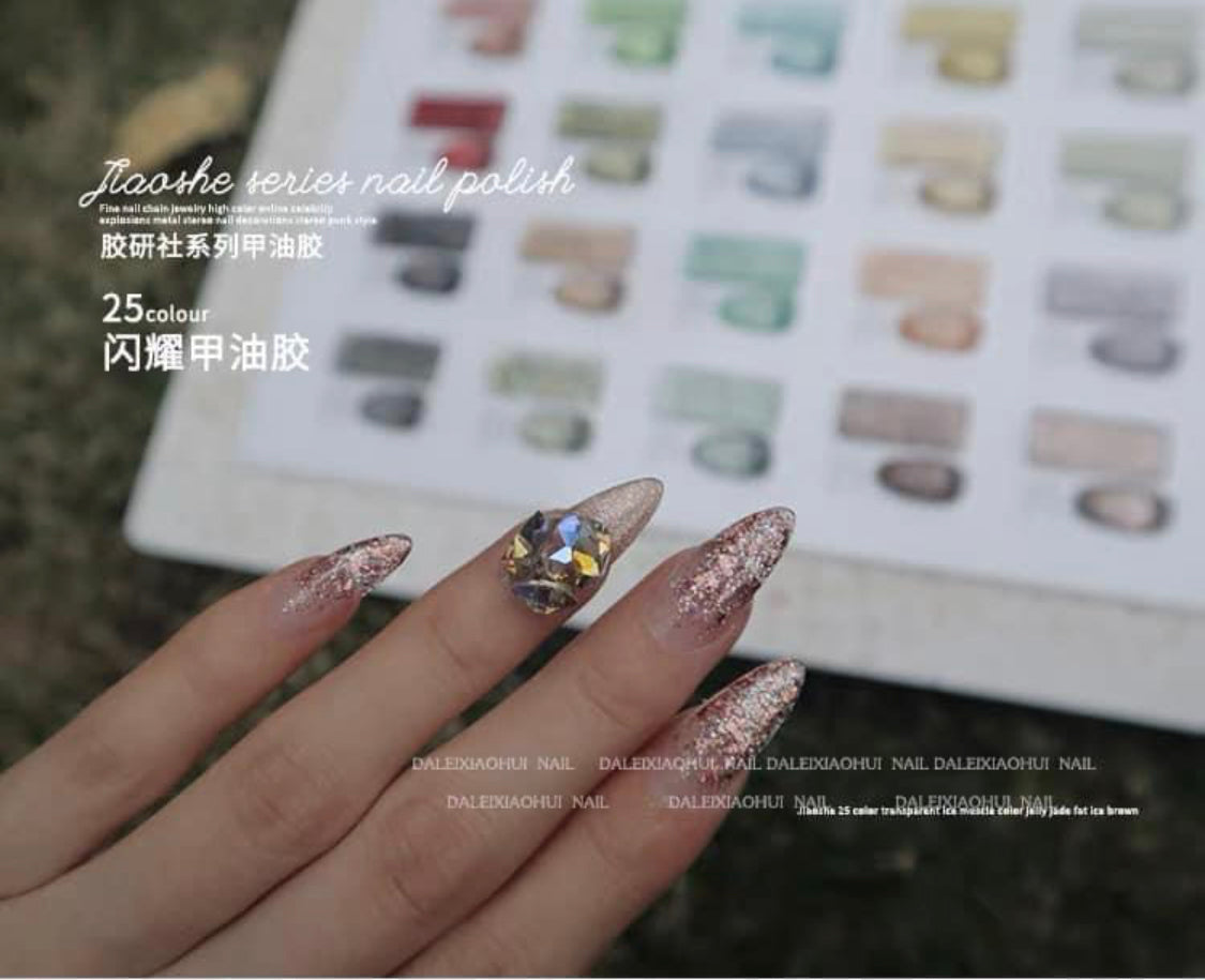 Jiao Yan She Glitters 25 Colours Set