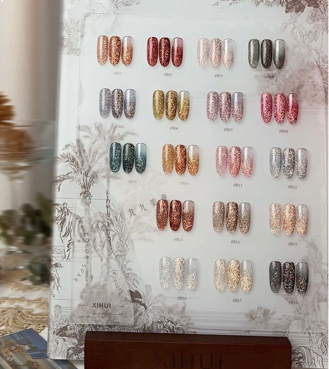 XiHui Glitters 18 Colors Set