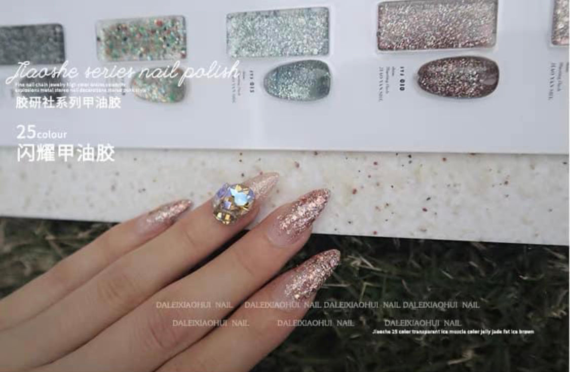 Jiao Yan She Glitters 25 Colours Set