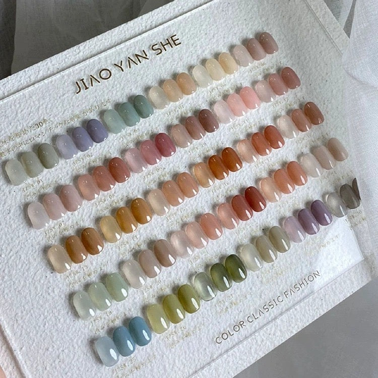 Jiao Yan She 30 Colours Set (Jelly 02)