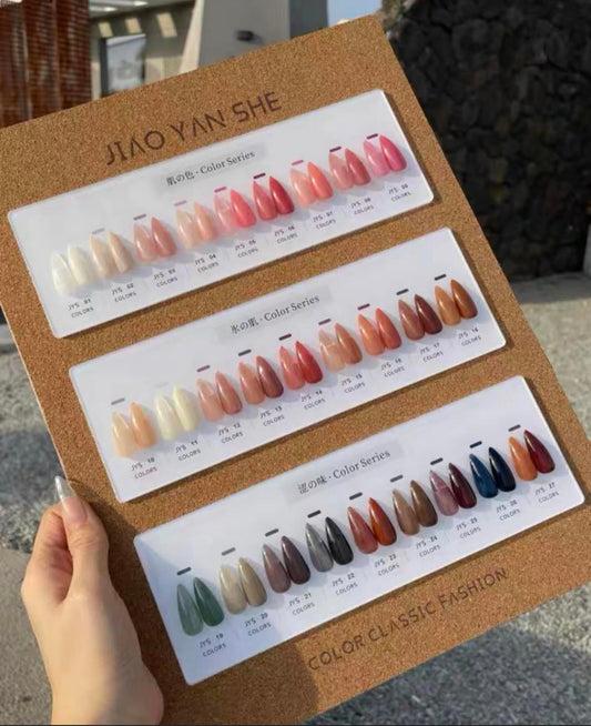 Jiao Yan She 27 Colours Jelly Gel Set