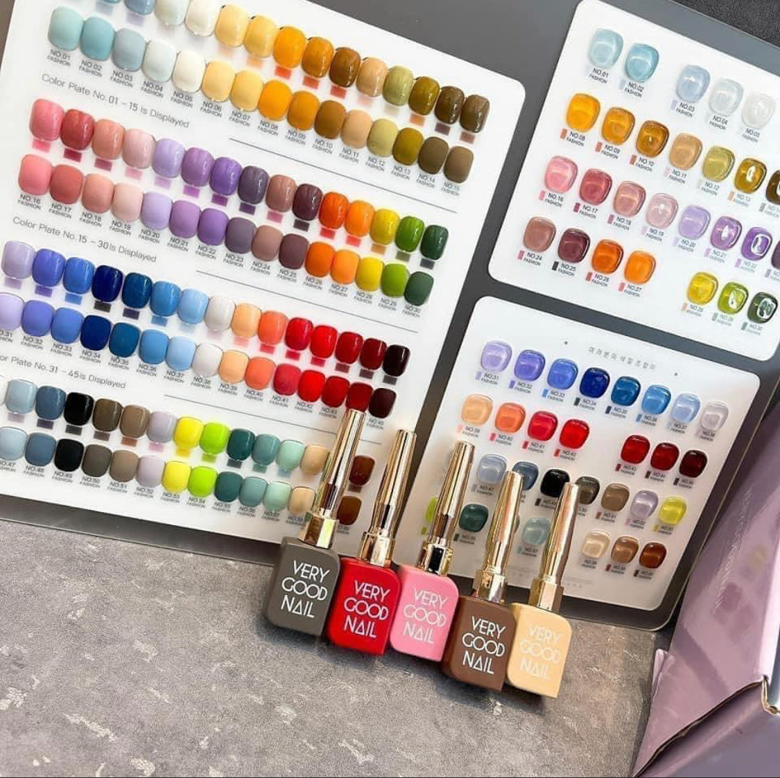 Very Good Nail 60 Colours Set (tall)