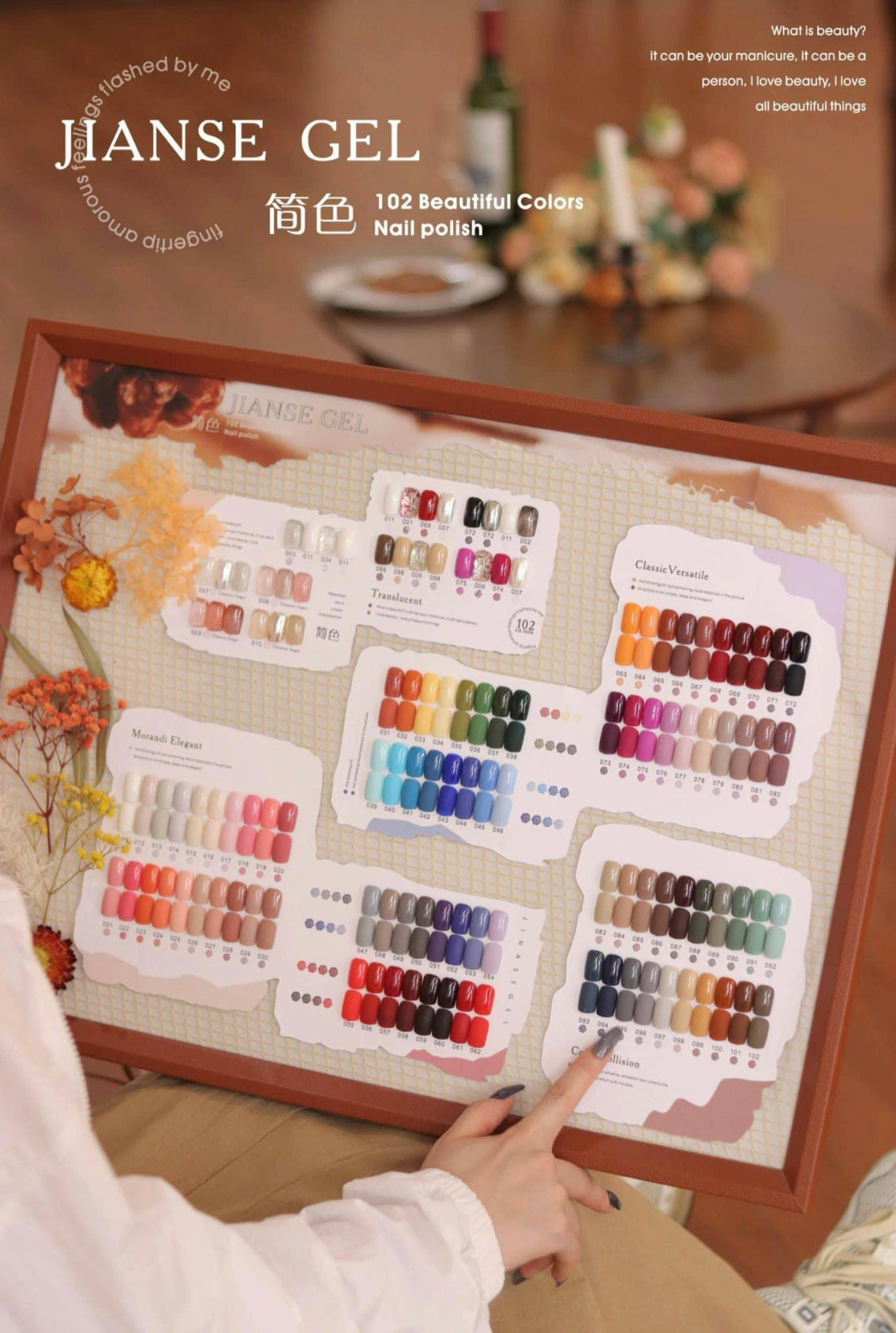 JIANSE 102 Colours Gel Set