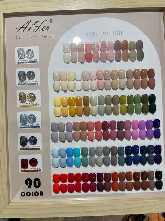 Aifer 90 Colours Gel Set